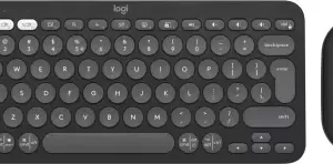 HP 150 Wired USB Desktop Keyboard - Black, Full-Size Layout, Quiet Keys, Sleek Design